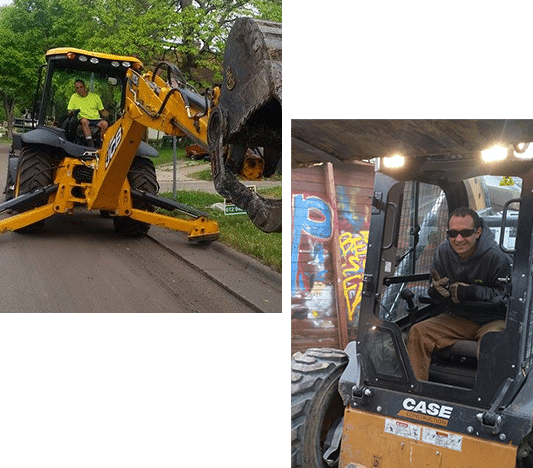 Photos of teammembers.